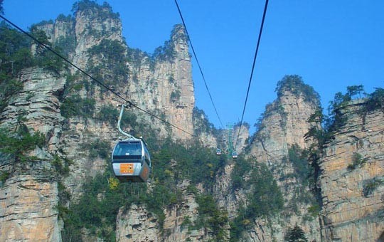 Tianzi Moutain Cable Car